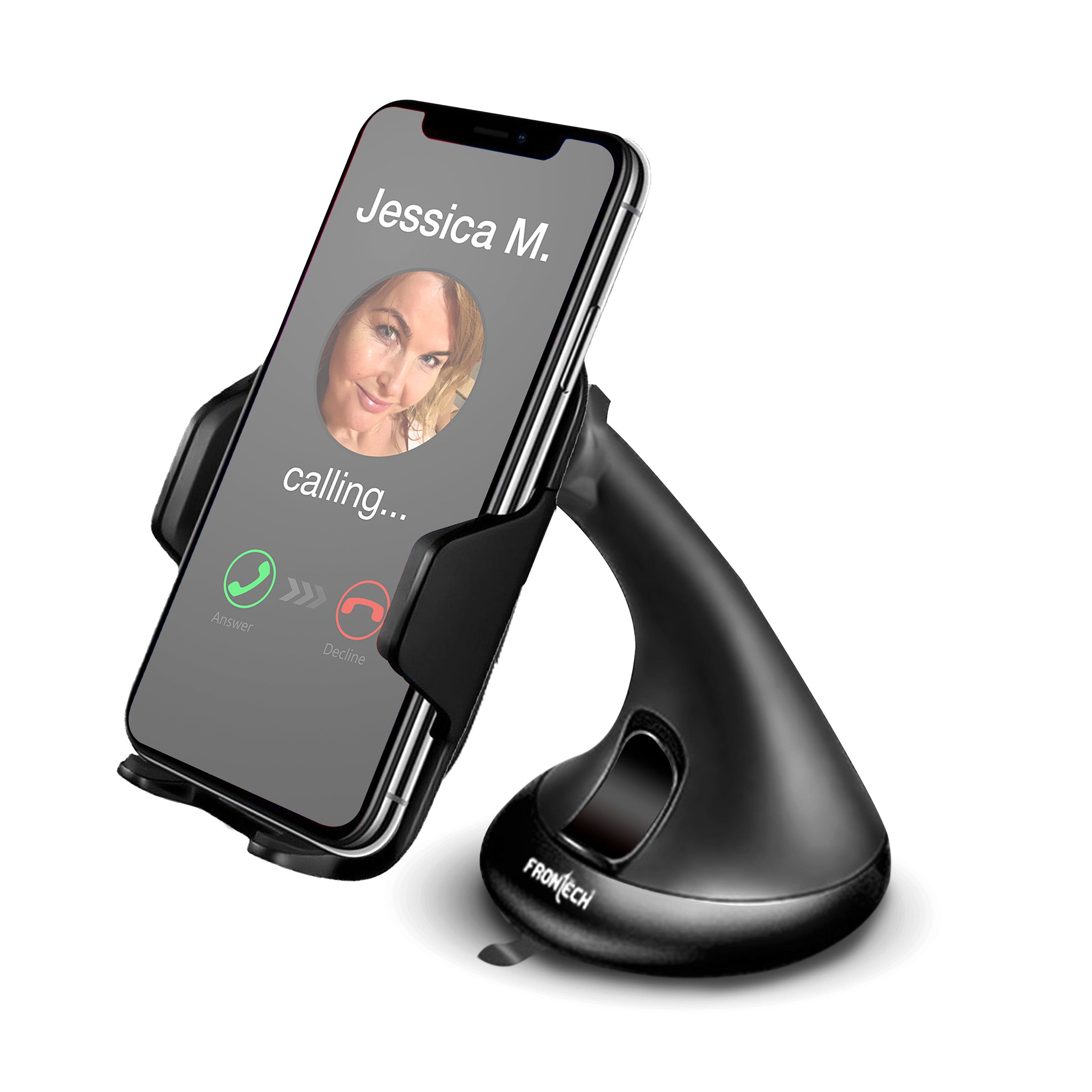 Frontech CCH-0015: Premium 360° Rotating Car Mobile Holder for All Devices (CCH-0015). Frontech CCH-0015: Premium 360° Rotating Car Mobile Holder for All Devices (CCH-0015).